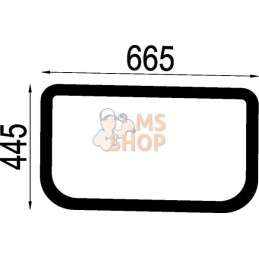 Vitre de toit | JOHN DEERE Vitre de toit | JOHN DEEREPR#821300