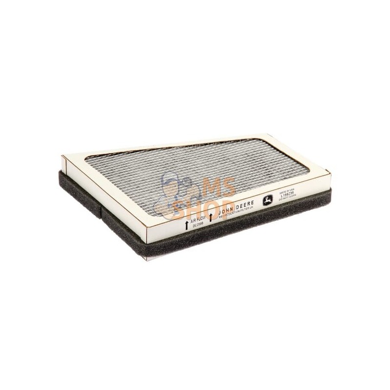 Filtre de cabine charbon actif | JOHN DEERE Filtre de cabine charbon actif | JOHN DEEREPR#651411