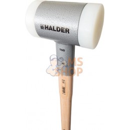 Marteau sans rebond de 100 mm, 6,5 kg | HALDER Marteau sans rebond de 100 mm, 6,5 kg | HALDERPR#1089894