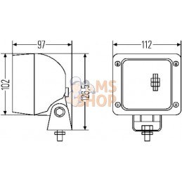 Phare de travail Ultra Beam | HELLA Phare de travail Ultra Beam | HELLAPR#511548