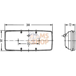 Feu arrière gauche | HELLA Feu arrière gauche | HELLAPR#511514