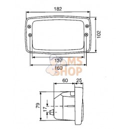 Phare de travail Double Beam Hella | HELLA Phare de travail Double Beam Hella | HELLAPR#511407