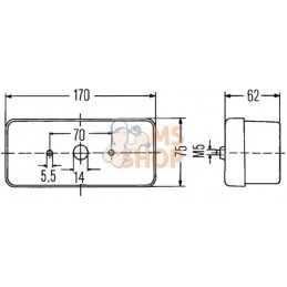 Feu de position avant +clignotant | HELLA Feu de position avant +clignotant | HELLAPR#511616