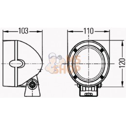 Phare de travail | HELLA Phare de travail | HELLAPR#710415