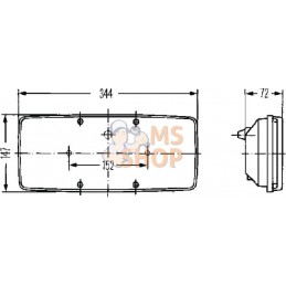Feu arrière droit Hella | HELLA Feu arrière droit Hella | HELLAPR#511457