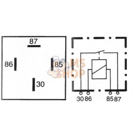 Relais de courant de travail Mini | HELLA Relais de courant de travail Mini | HELLAPR#522593