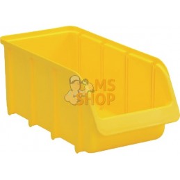 Boîte de rangement 146x318x127mm, capacité 4,24l, polypropylène jaune, Linbin no.3L de Hünersdorff | HÜNERSDORFF Boîte de rangem