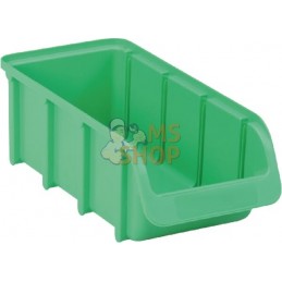 Boîte de rangement 100x215x75mm, capacité 1l, polypropylène vert, Linbin no.2L de Hünersdorff | HÜNERSDORFF Boîte de rangement 1