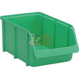 Boîte de rangement 205x335x155mm, capacité 7l, polypropylène vert, Linbin no.4 de Hünersdorff | HÜNERSDORFF Boîte de rangement 2