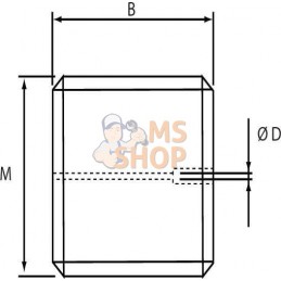 Vis de réglage M8 Ø 0.4 mm La | HA-STOCKER Vis de réglage M8 Ø 0.4 mm La | HA-STOCKERPR#773591