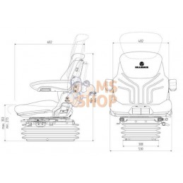 Siège Maximo Comfort Plus New Design | GRAMMER Siège Maximo Comfort Plus New Design | GRAMMERPR#908473