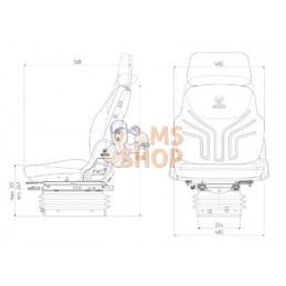 Siège Compacto Comfort W New Design | GRAMMER Siège Compacto Comfort W New Design | GRAMMERPR#908434