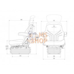 Siège Grammer MSG95G/721 | GRAMMER Siège Grammer MSG95G/721 | GRAMMERPR#908427