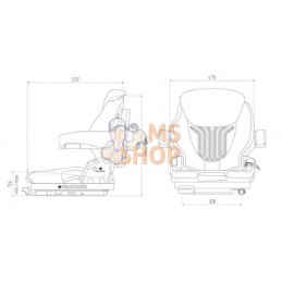 Siège Primo M PVC | GRAMMER Siège Primo M PVC | GRAMMERPR#908516