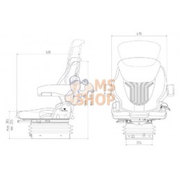 Siège Compacto XL PVC | GRAMMER Siège Compacto XL PVC | GRAMMERPR#908576