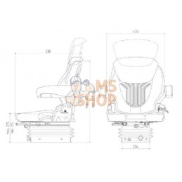 Siège Compacto Basic M PVC | GRAMMER Siège Compacto Basic M PVC | GRAMMERPR#908574