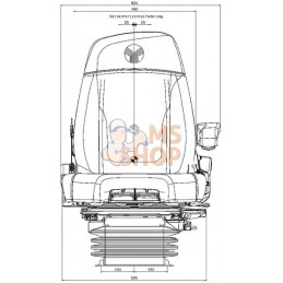 Siège Maximo XT Dynamic Plus Mise à jour du tissu Grammer | GRAMMER Siège Maximo XT Dynamic Plus Mise à jour du tissu Grammer | 