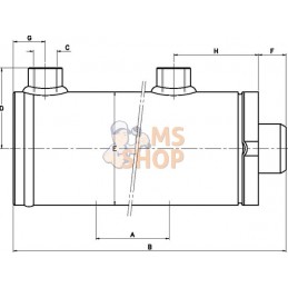 Verin double effet D30-60-1000 | KRAMP Verin double effet D30-60-1000 | KRAMPPR#843241