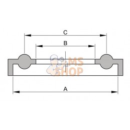 Joint Tri-Clamp DN40 EPDM | KRAMP Joint Tri-Clamp DN40 EPDM | KRAMPPR#728304