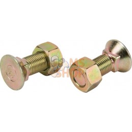 Kit boulons 2x 1/2x35 + écrous | KRAMP Kit boulons 2x 1/2x35 + écrous | KRAMPPR#775505