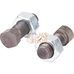Kit boulons 2x M12x42 C4F + écrous | KRAMP Kit boulons 2x M12x42 C4F + écrous | KRAMPPR#775506