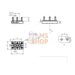 Barrette de connexion | KRAMP Barrette de connexion | KRAMPPR#596536