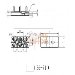 Barrette de connexion | KRAMP Barrette de connexion | KRAMPPR#596753