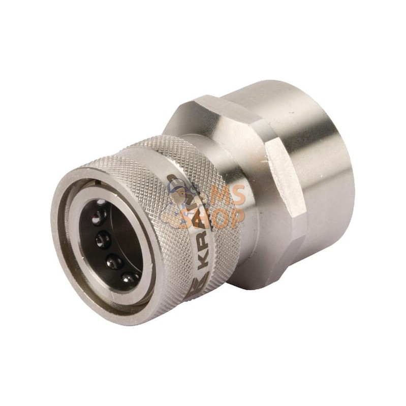 Raccord rapide femelle Ø18,2mm x F 3/4" inox | KRAMP Raccord rapide femelle Ø18,2mm x F 3/4" inox | KRAMPPR#463551