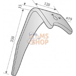 Dent herse D p/Amazone Culti. | KRAMP Dent herse D p/Amazone Culti. | KRAMPPR#507397