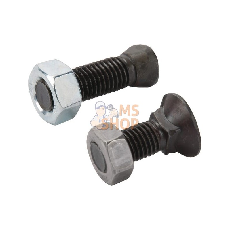 Kit boulons 1x M12x42 C4F, 1x M12x32 C4F + écrous | KRAMP Kit boulons 1x M12x42 C4F, 1x M12x32 C4F + écrous | KRAMPPR#775507
