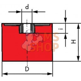 Silent bloc TYPE E | KRAMP Silent bloc TYPE E | KRAMPPR#799402