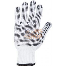 Gants de travail taille 9/L, 2 paires, blanc, Protect by Kramp | KRAMP Gants de travail taille 9/L, 2 paires, blanc, Protect by 