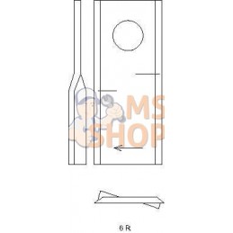 Couteaux D p/ Kuhn | KRAMP Couteaux D p/ Kuhn | KRAMPPR#650233