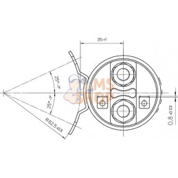 Relais pour DC-moteur 12V - 300A | KRAMP Relais pour DC-moteur 12V - 300A | KRAMPPR#506541