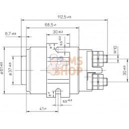 Relais pour DC-moteur 12V - 300A | KRAMP Relais pour DC-moteur 12V - 300A | KRAMPPR#506541