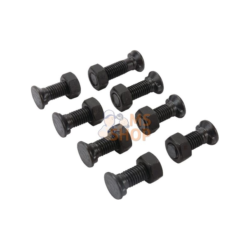 Kit boulons 6x M12x35 CO, 1x M12x40 CO + écrous | KRAMP Kit boulons 6x M12x35 CO, 1x M12x40 CO + écrous | KRAMPPR#462439