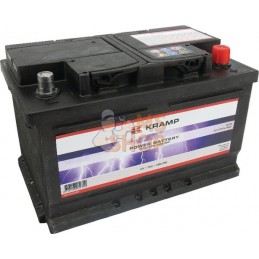 Batterie 12V 72Ah 680A Kramp | KRAMP Batterie 12V 72Ah 680A Kramp | KRAMPPR#506578