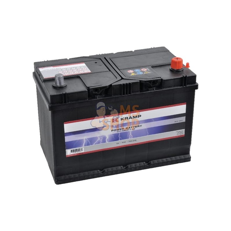 Batterie 12V 91Ah 740A Kramp | KRAMP Batterie 12V 91Ah 740A Kramp | KRAMPPR#506527