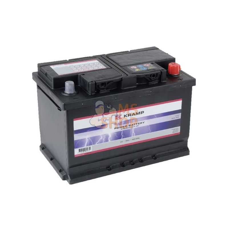 Batterie 12V 70Ah 640A Kramp | KRAMP Batterie 12V 70Ah 640A Kramp | KRAMPPR#506712