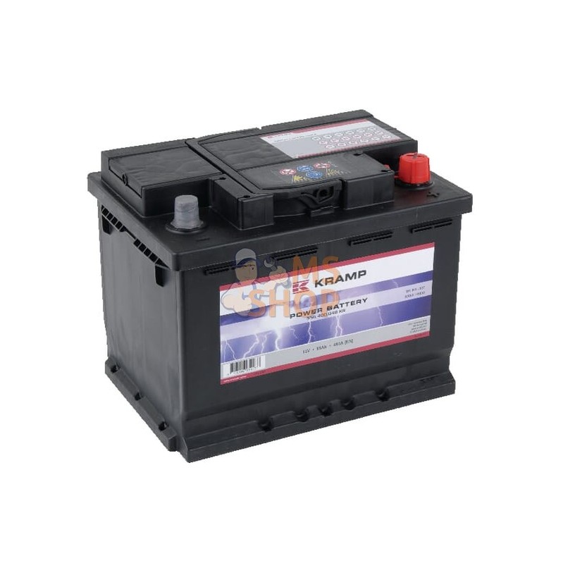 Batterie 12V 55Ah 480A Kramp | KRAMP Batterie 12V 55Ah 480A Kramp | KRAMPPR#506651