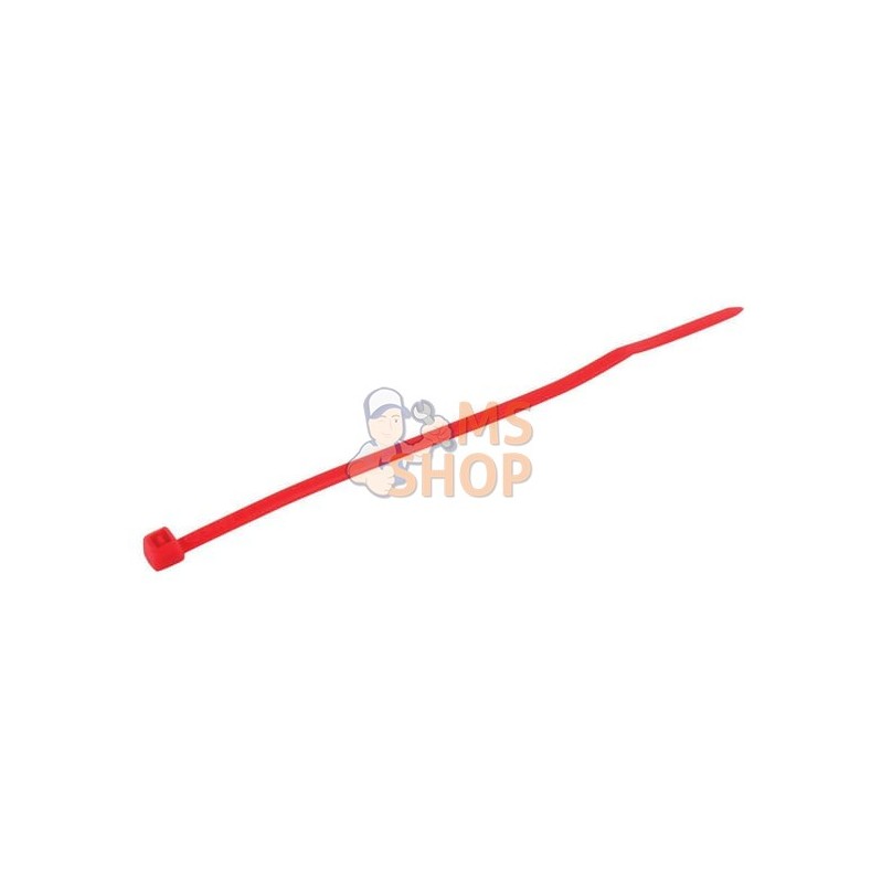 Serre-câble 2,5x100 mm rouge | KRAMP Serre-câble 2,5x100 mm rouge | KRAMPPR#509713