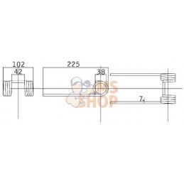 Dent de ramassage Fortschritt | KRAMP Dent de ramassage Fortschritt | KRAMPPR#565682