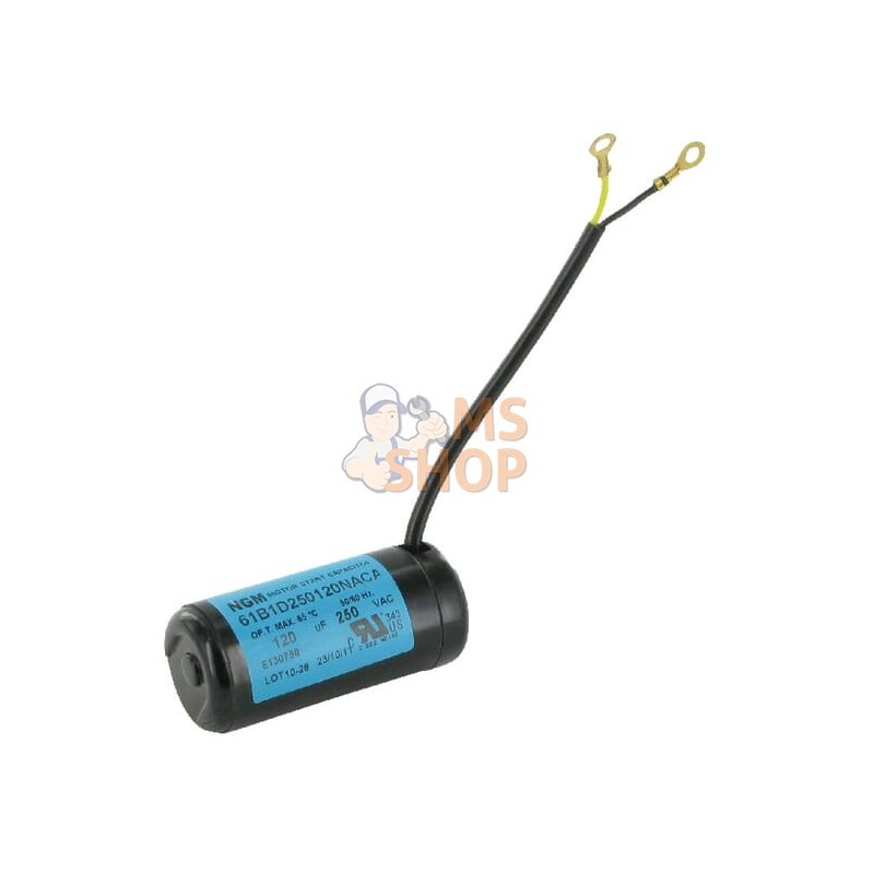 Condensateur dém. 120µF/250V | KRAMP Condensateur dém. 120µF/250V | KRAMPPR#596736