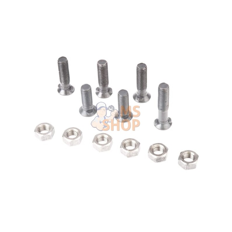 Kit boulons 2x M12x35 CO, 3x M12x45 CO + écrous | KRAMP Kit boulons 2x M12x35 CO, 3x M12x45 CO + écrous | KRAMPPR#775432