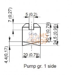 MPP pompkopp. voor AC motor | KRAMP MPP pompkopp. voor AC motor | KRAMPPR#507514