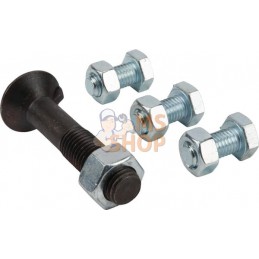 Kit boulons 1x M16x80 1N, 3x M12x25  + écrous | KRAMP Kit boulons 1x M16x80 1N, 3x M12x25  + écrous | KRAMPPR#462020