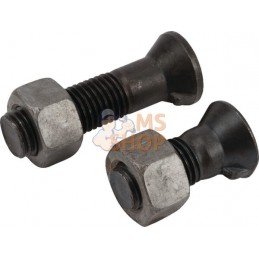 Kit boulons 1x M20x50 1N, 1x M20x80 1N + écrous | KRAMP Kit boulons 1x M20x50 1N, 1x M20x80 1N + écrous | KRAMPPR#462471