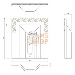 Grattoir carb. 90mm p/Amazone | KRAMP Grattoir carb. 90mm p/Amazone | KRAMPPR#775303