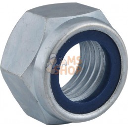 Ecrou hexagonal autobloquant à bague nylon DIN985 M12x1.75 Kramp | KRAMP Ecrou hexagonal autobloquant à bague nylon DIN985 M12x1