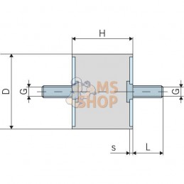 Silent bloc SS TYPE A | KRAMP Silent bloc SS TYPE A | KRAMPPR#799297